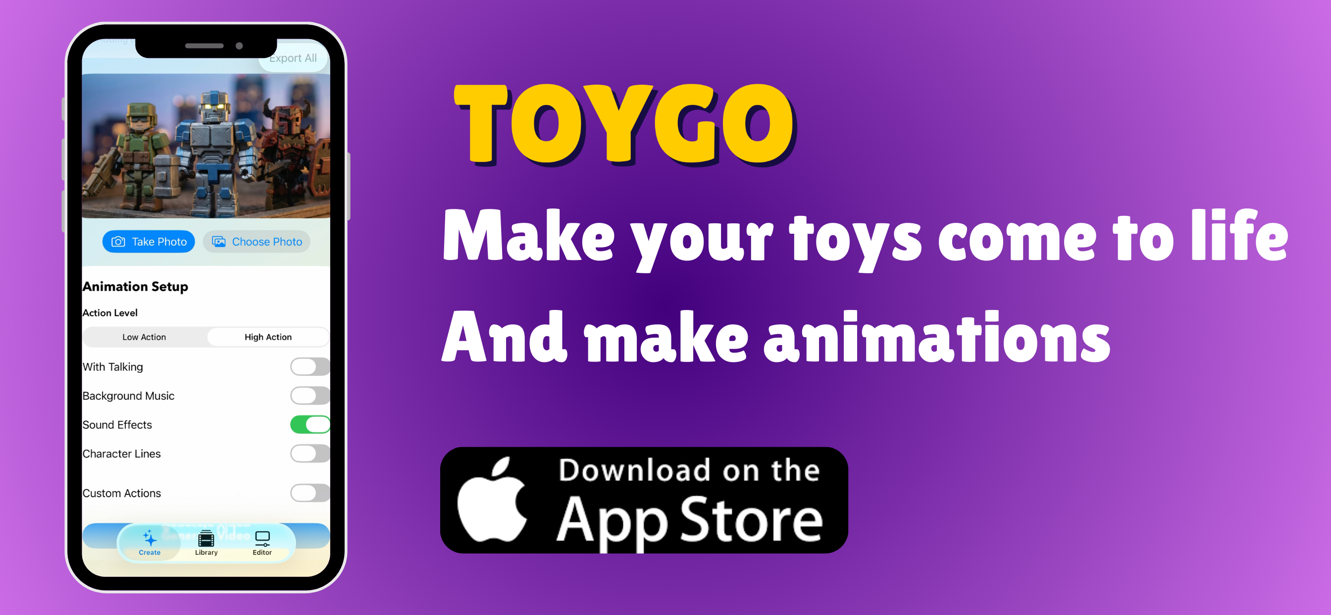 TOYGO - Bring your toys to life