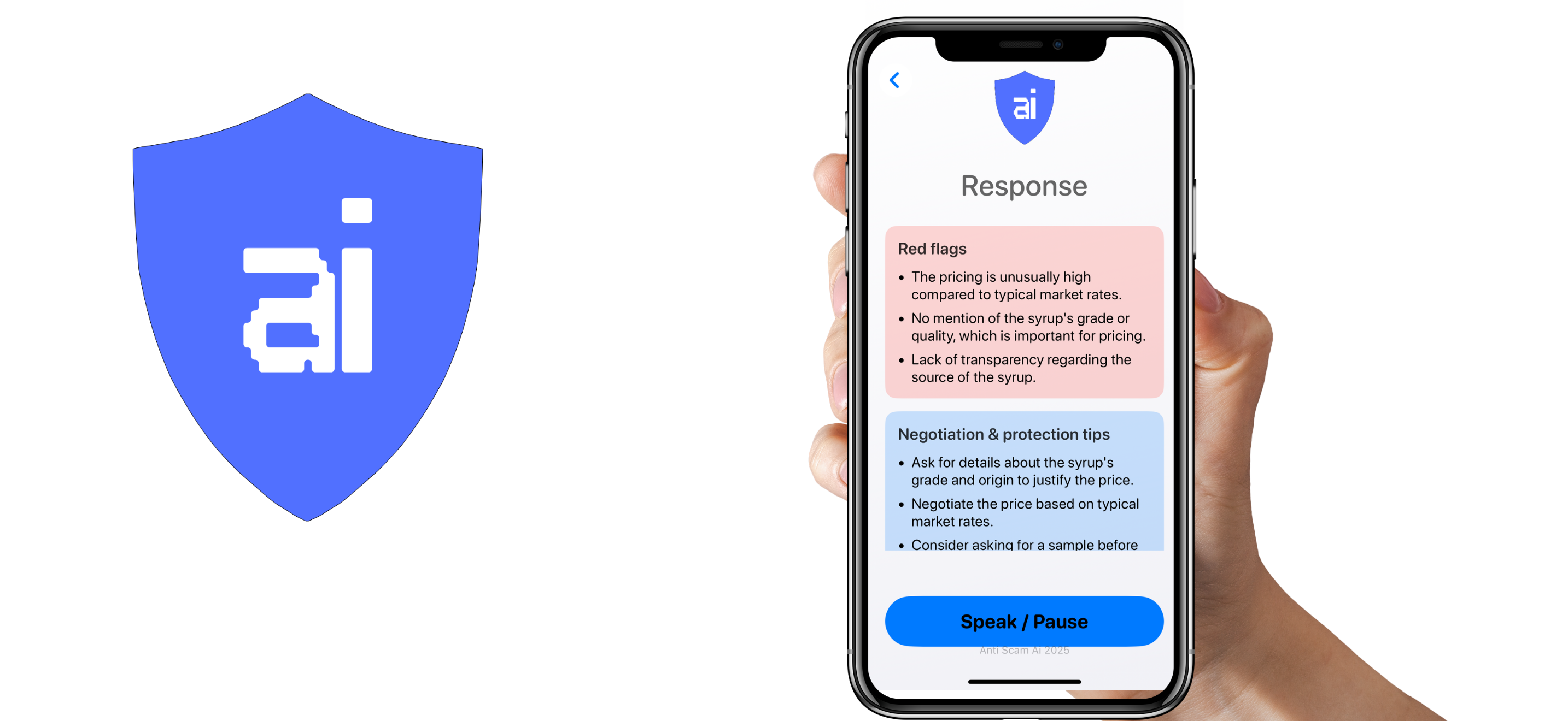 Anti Scam AI App Screenshots