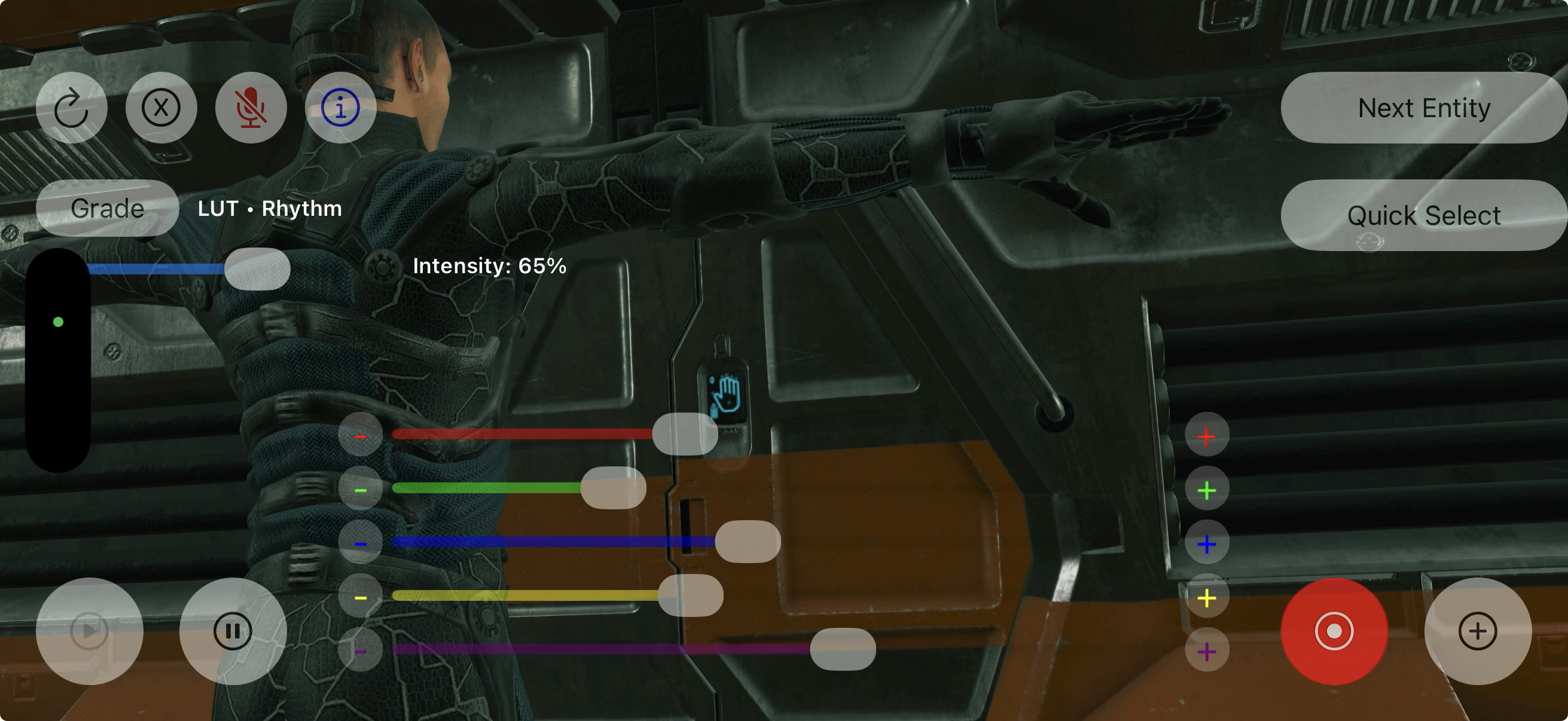 3D Filmmaker LUTs and recording