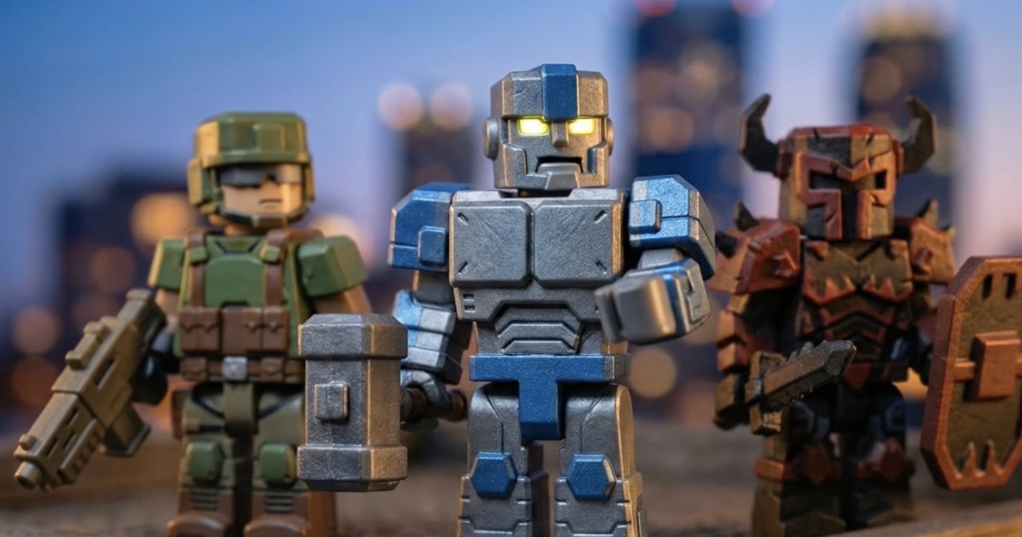 TOYGO action figure animation